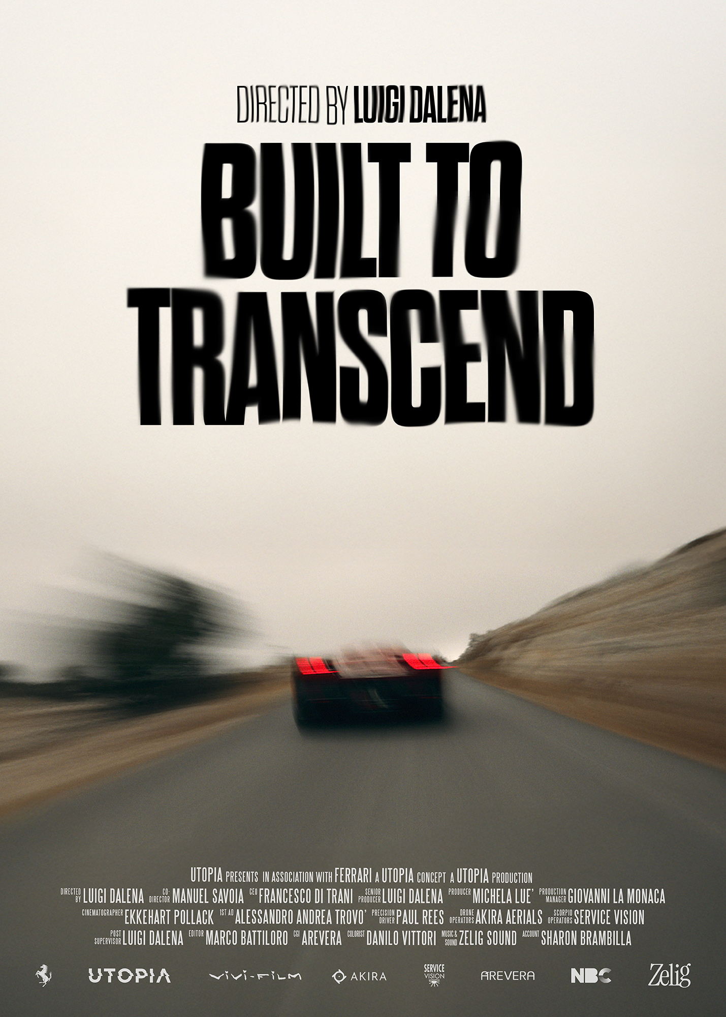 Built to Transcend — one sheet poster