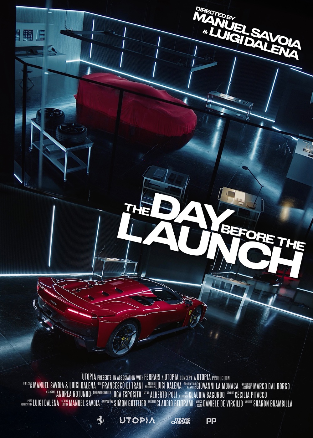 The Day Before the Launch — one sheet poster