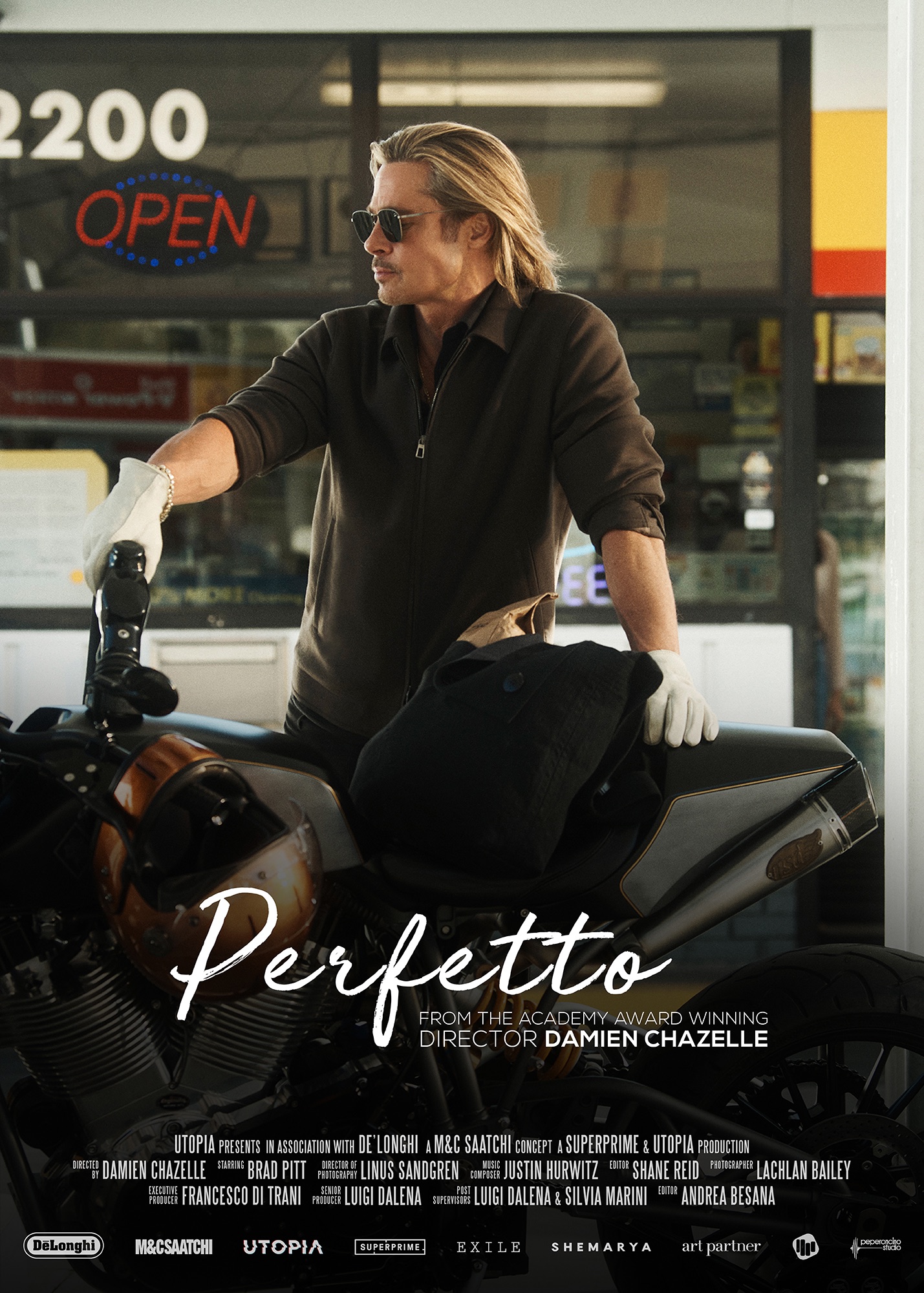 Perfetto — one sheet poster