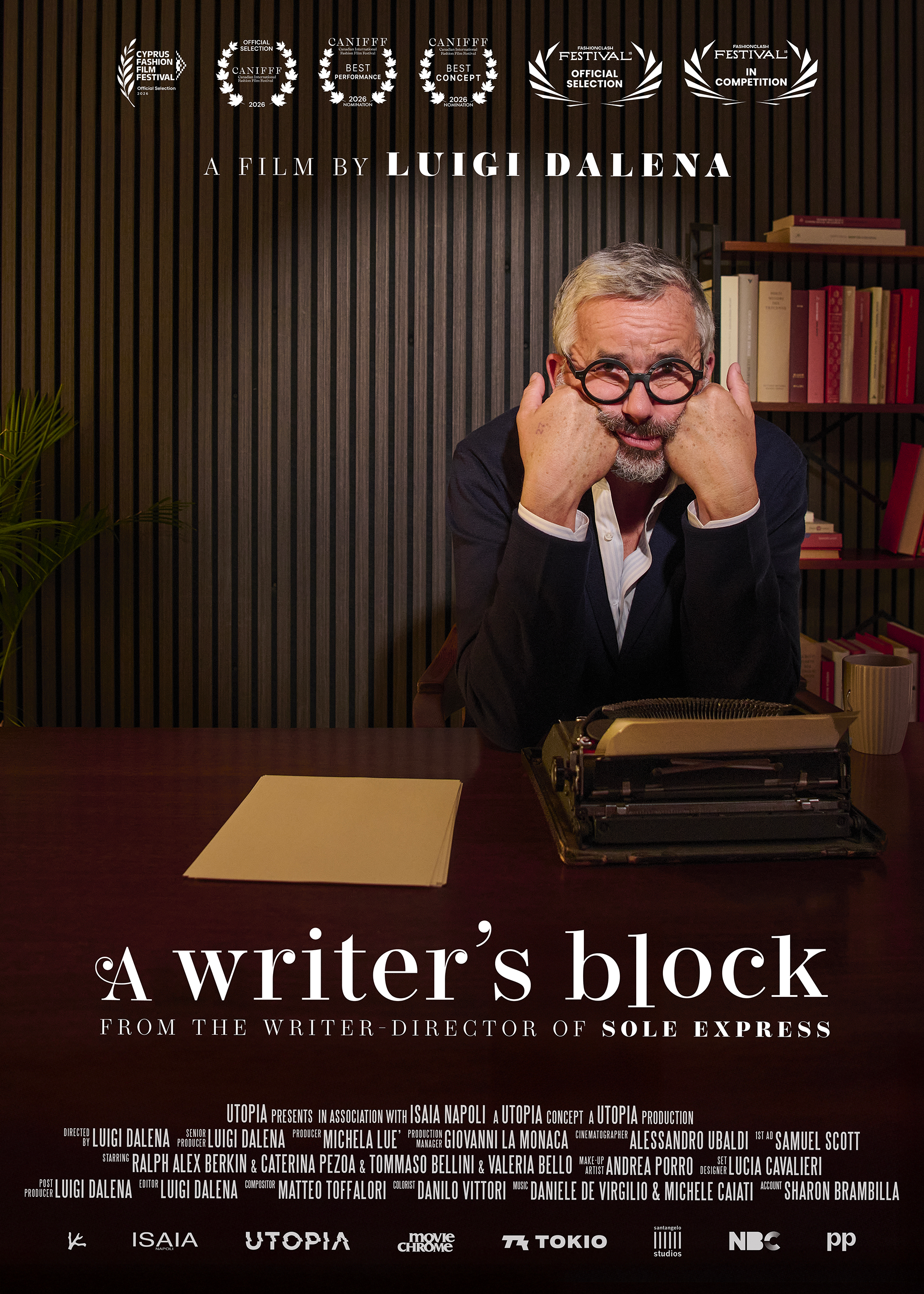 A Writer's Block — one sheet poster